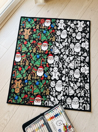 Coloray™  Christmas Coloring Blanket