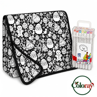 Coloray™  Christmas Coloring Blanket